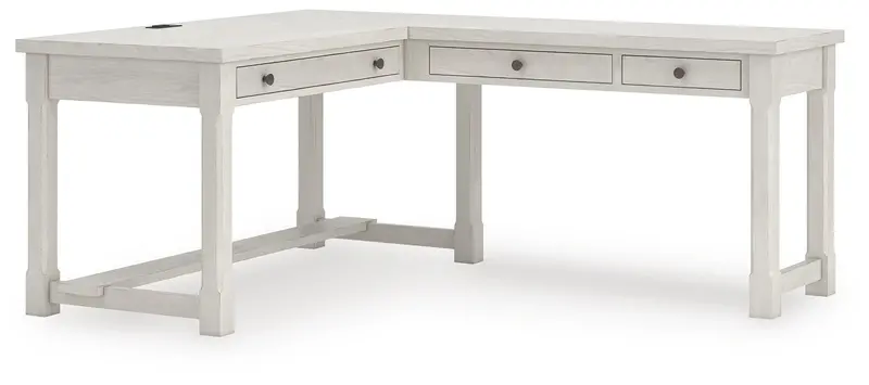 Robbinsdale L-Shaped Executive Desk 1