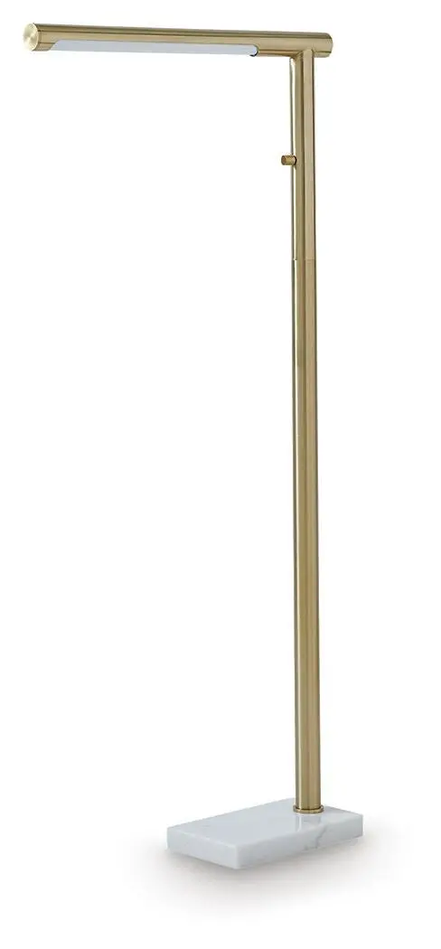 Santiford Metal And Wood Floor Lamp 1