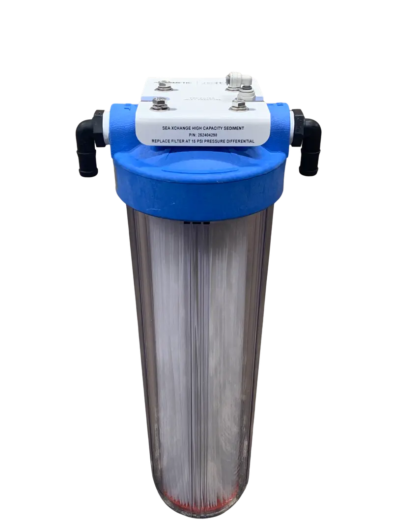 Seaxchange Commercial Pre-Filter Housing: 4.5" X 20" Vertical Assembly 1