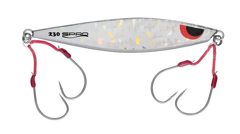 Shimmy Flat Crushed Ice Glow Lure 1