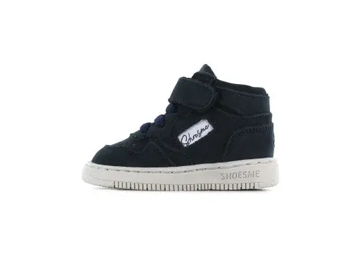 Shoesme Dark Blue Suede Basket Sneakers – Comfortable Kids’ Footwear Size 20–24 1
