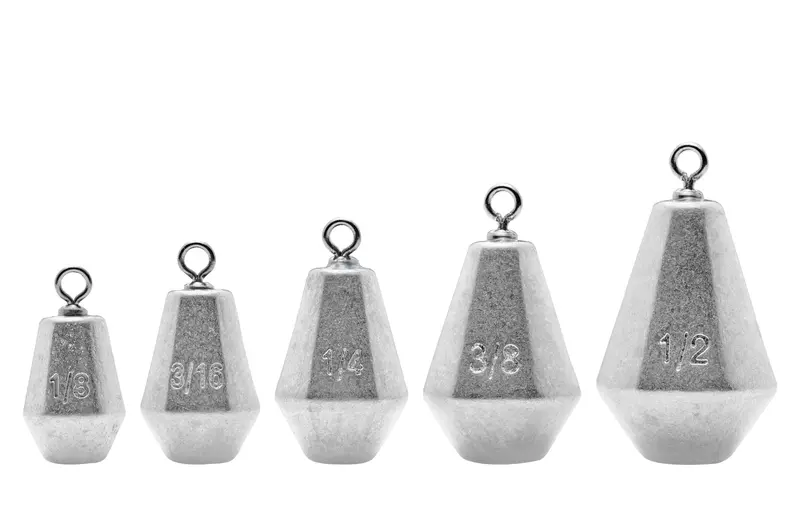 Short-Profile Tungsten Drop Shot Sinker 1