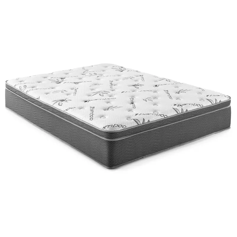 Sommet Hybrid Mattress: Euro Top Firm Support With Gel Memory Foam 1