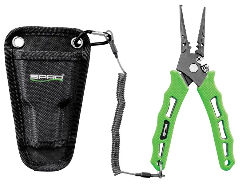Spro 7.5-Inch Ptfe-Coated Pliers – Emerald Green 1