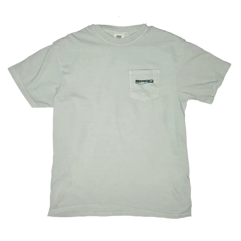 Spro Chad Pocket T-Shirt – Faded Green Casual Fit 1