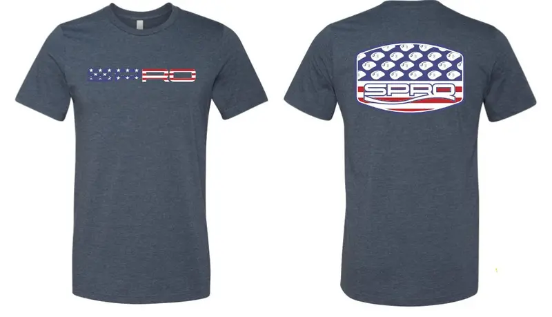 Spro Little John Usa T-Shirt – Navy Blue 1
