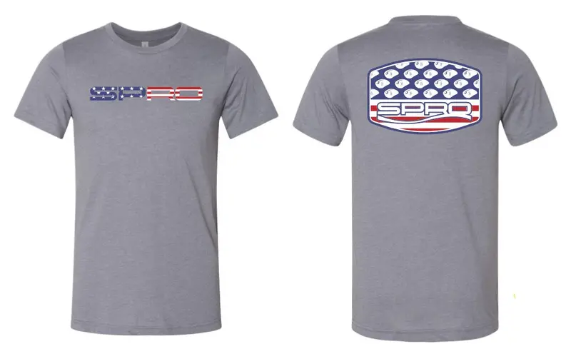 Spro Little John Usa T-Shirt – Storm Gray 1