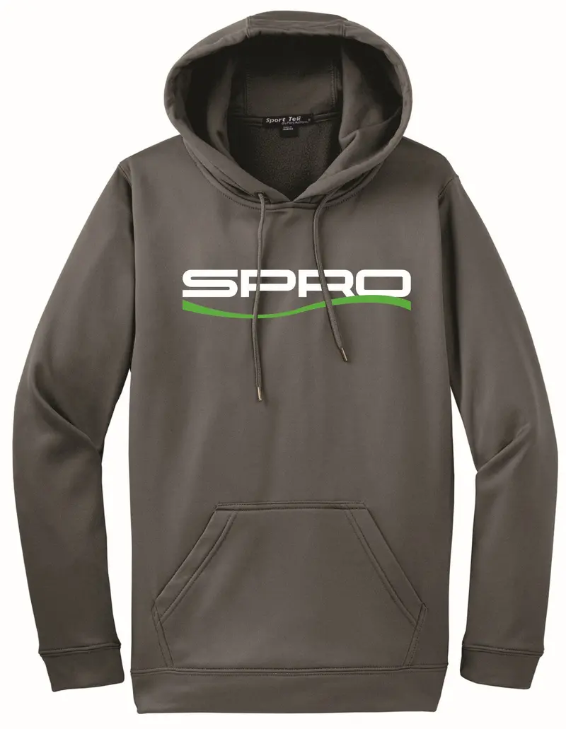 Spro Logo Pullover Hoodie – Heather Gray 1