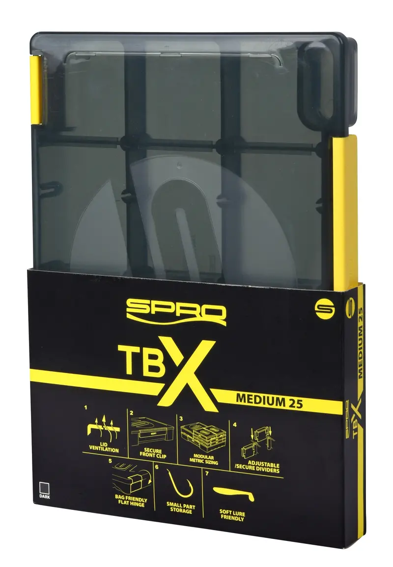 Spro Tbx 25M 3600 Tackle Box – Dark Lid Version 1