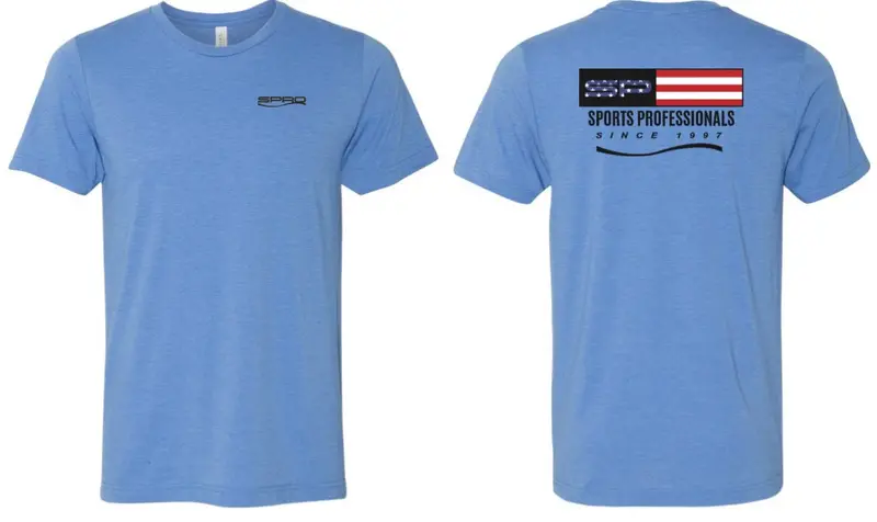 Spro Usa Flag T-Shirt – Columbia Blue 1