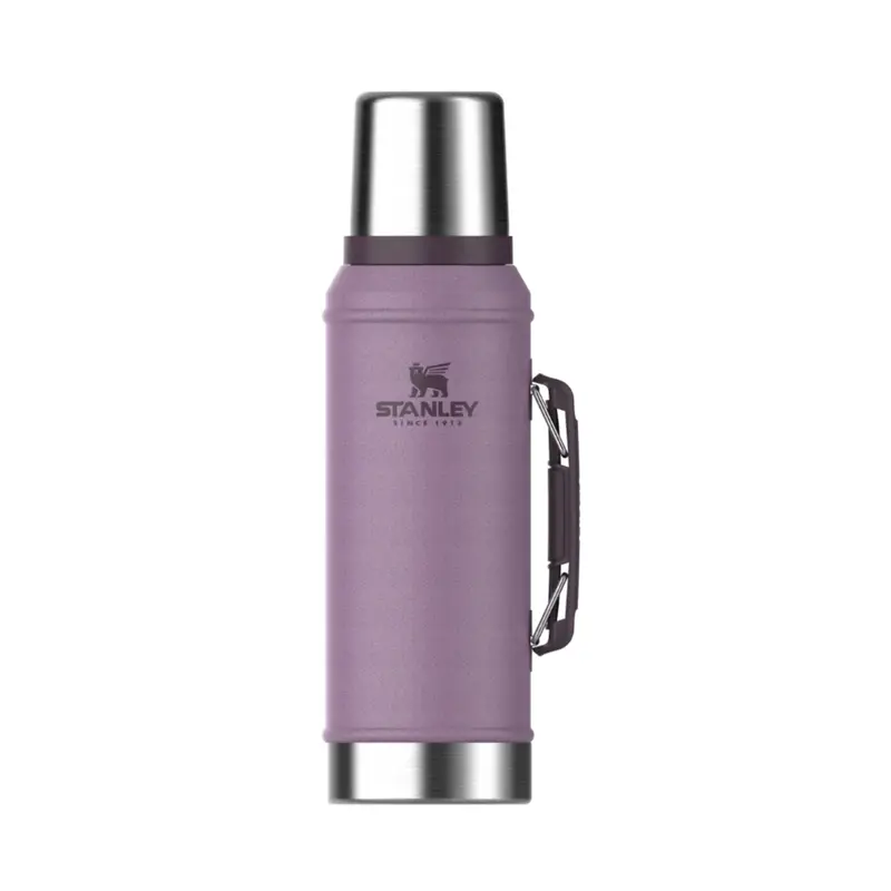 Stanley Classic Thermos – 946Ml Lilac-Hued Vacuum Insulated Bottle 1