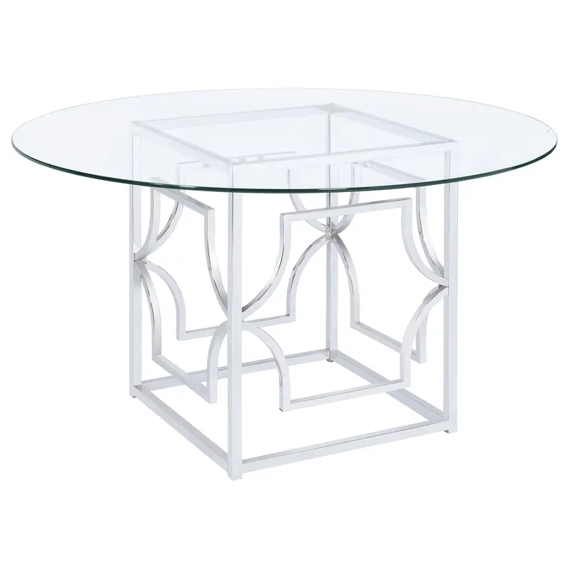 Starlight Glass-Top Dining Table 1