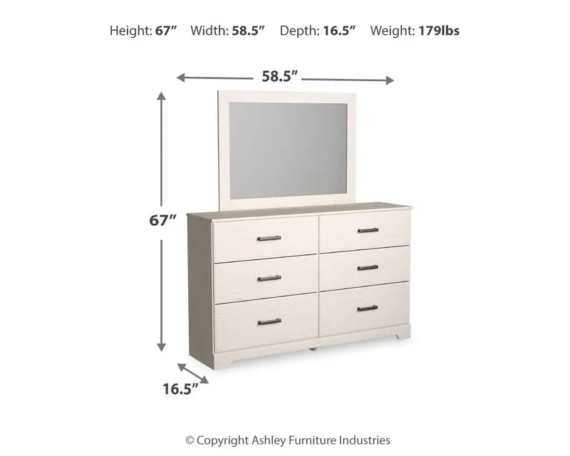 Stelsie Coordinated Bedroom Furniture Set 4
