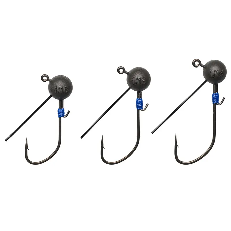 Superior Tg Single-Guard Round Jig Head For Weedless Fishing 1