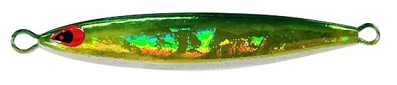 Tempamon Green-Gold & Blue Glow Lure With Glittered Belly 1