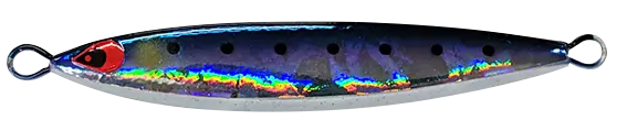 Tempamon Sardine-Style Lure With Blue Glow & Glitter Belly 1