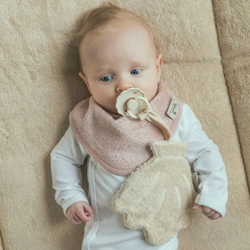 Timboo Soft Cotton Bandana Bib For Newborns And Infants 1