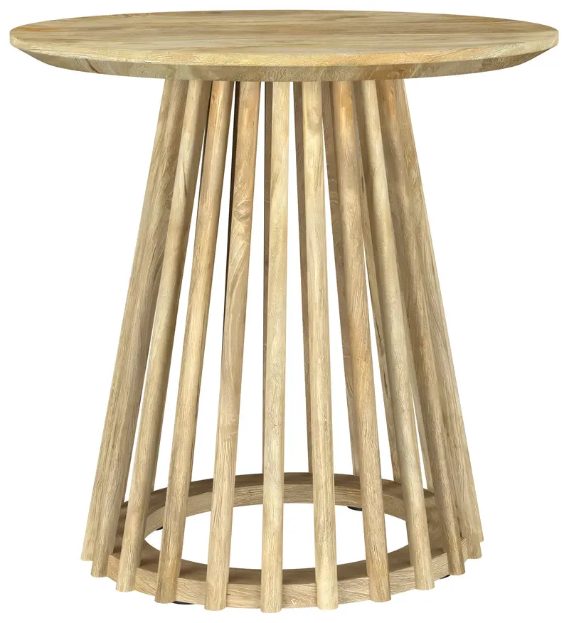 Touhy Minimalist End Table With Shelf 1