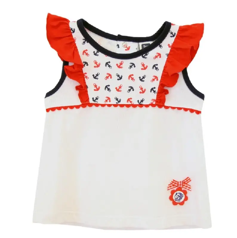 Tuctuc Anchor Print T-Shirt For Kids (Size 98) 1