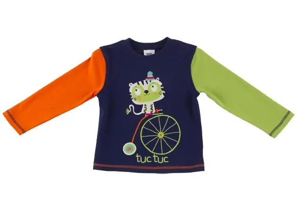 Tuctuc Bicycle Print Boys’ Pajama Set With Carry Bag 1