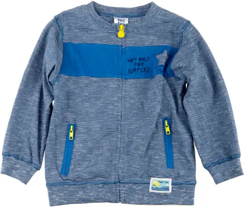 Tuctuc Blue Coast Cable-Knit Vest, Size 104 1