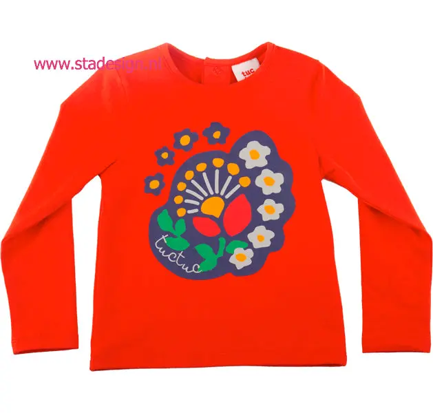 Tuctuc Bold Red Kids T-Shirt – Size 110 1