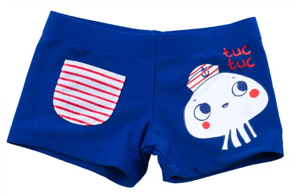 Tuctuc Boys' Swim Trunks – Sailing Theme, Size 68 1