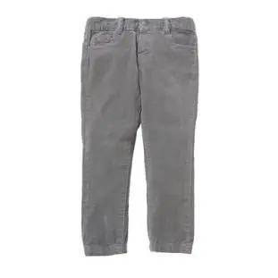 Tuctuc Charcoal Ribbed Pants For Children 1