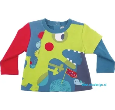Tuctuc Dino Ufo Graphic Tee – Size 98 1