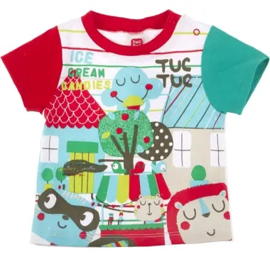 Tuctuc Ice Cream Graphic T-Shirt – Size 98 1