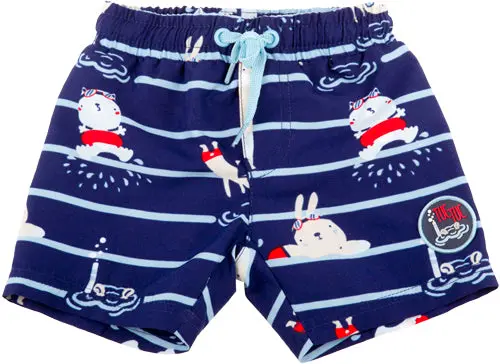 Tuctuc Jumping Pattern Swim Trunks For Toddlers – Size 74 Cm 1