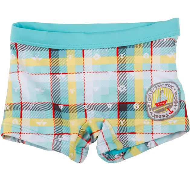 Tuctuc 'Me And My Buddies' Swim Shorts, Size 71 1