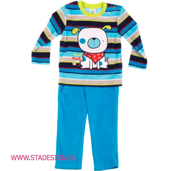Tuctuc Night Picnic Themed Pyjama Set – Size 98 Cm 1