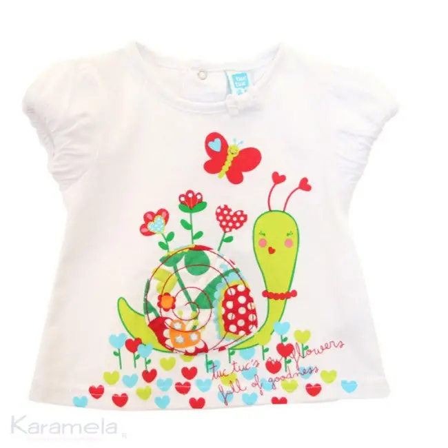 Tuctuc Oh Soleil Short-Sleeve Cotton T-Shirt – 74 Cm 1