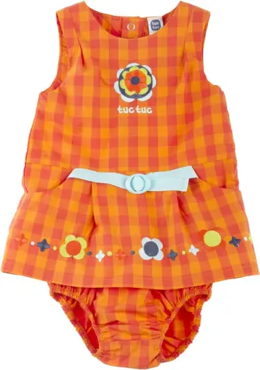 Tuctuc Sea Life Diaper Dress – Size 68 1