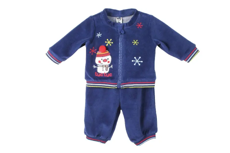 Tuctuc Snow Friends Jogging Set — Insulated Two-Piece Outfit, Size 58 1