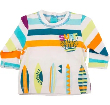 Tuctuc Surf Waves Kids T-Shirt – Size 74 1