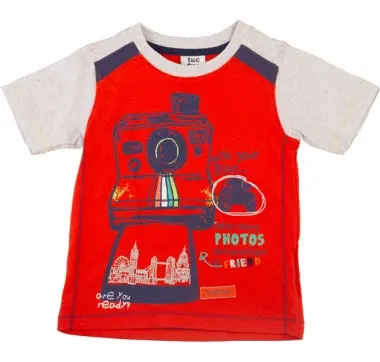 Tuctuc Trip To London Kids T-Shirt – Size 128 1