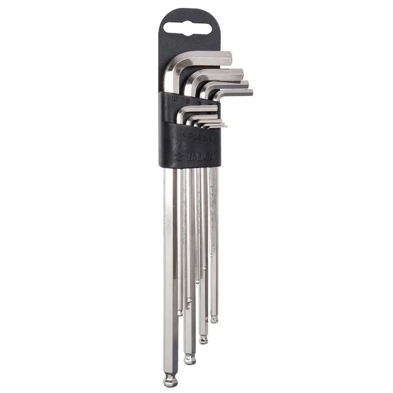 Unior Long Ball-End Hex Key Set – Metric Allen Wrenches 1