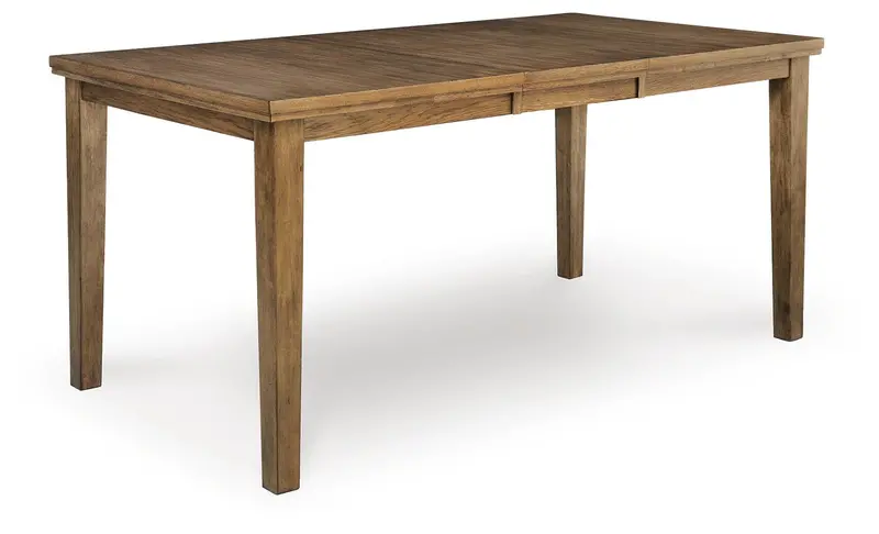 Urbinforte Extendable Counter Height Dining Table With Leaf 1