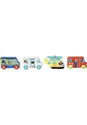 Vilac Magnetic Truck Set For Ages 2+ 1