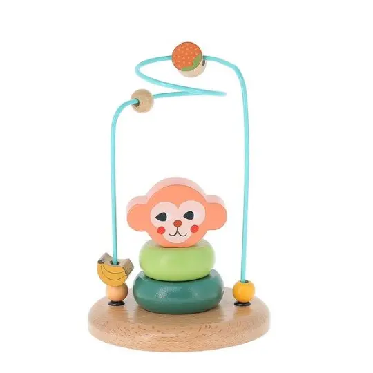 Vilac Michelle Carlslund Paintbrush Monkey Toy, Ages 1+ 1
