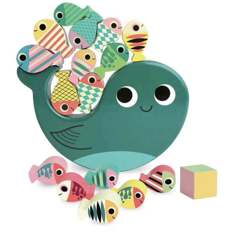 Vilac Whale Balance Game By Ingela P Arrhenius – Educational Toy For Age 4+ 1