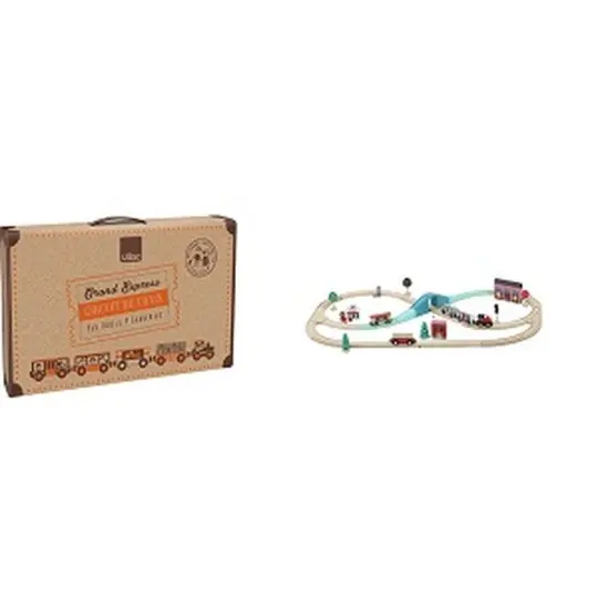 Vilac Wooden Train Set For Ages 3 And Up 1
