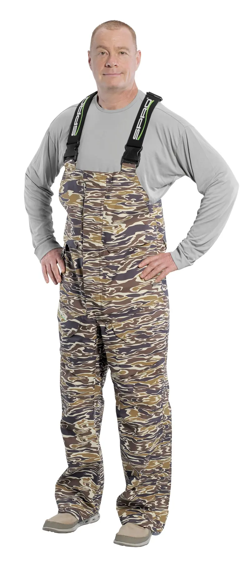 Wicked Weather Heavy-Duty Bib Overalls – Camo 1
