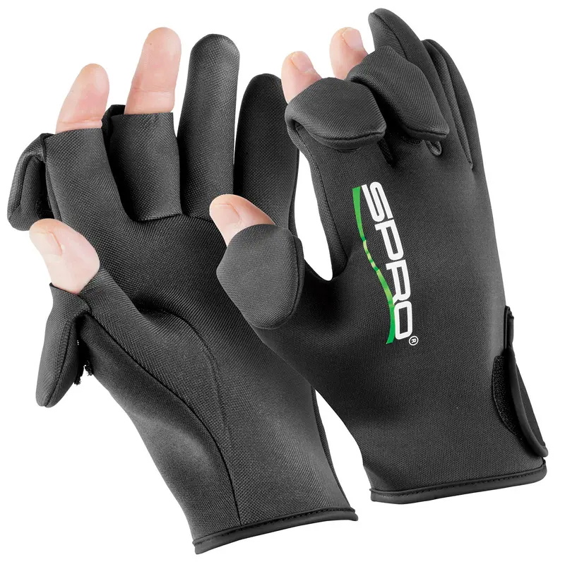 Wicked Weather Split-Finger Work Gloves – Gray 1