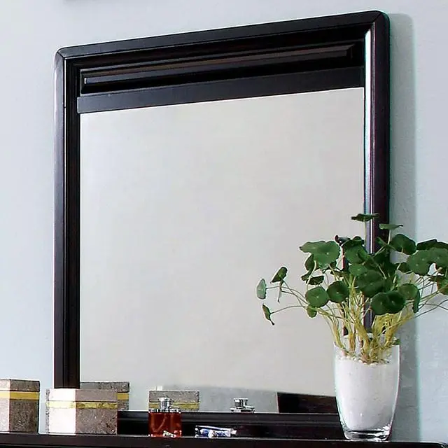 Yorkville Espresso-Finish Wall Mirror 1