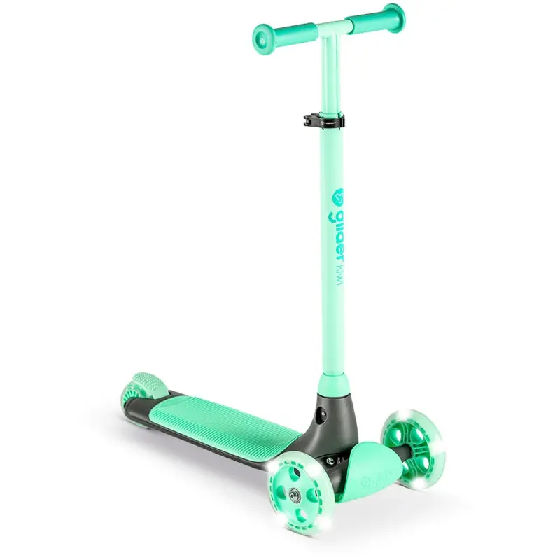 Yvolution Yglider Step Scooter – Kiwi Green (Ages 3–8) 1