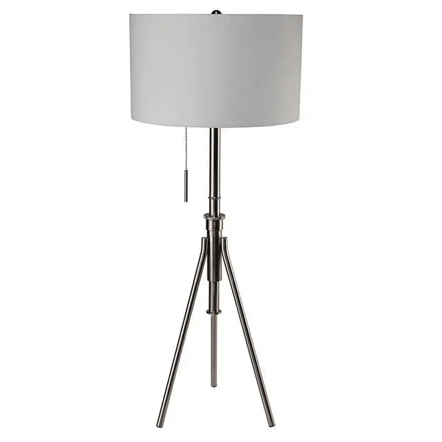 Zaya Brushed Steel Floor Lamp – Modern Vertical Lighting 1