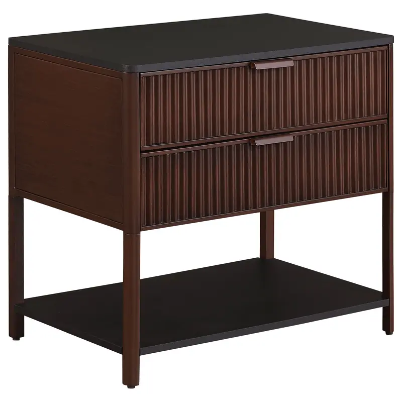 Zimmerlee Round Side Table With Natural Wood Top 1
